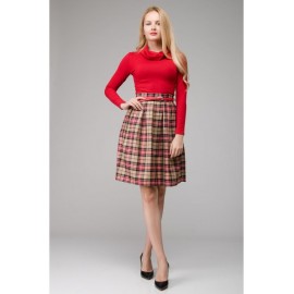 Спідниця в клітинку